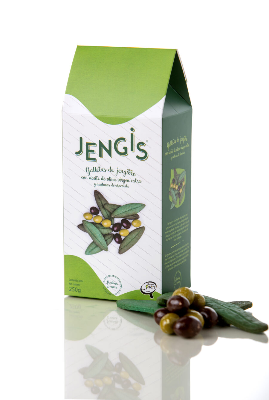 Jengis con aceite de oliva virgen extra